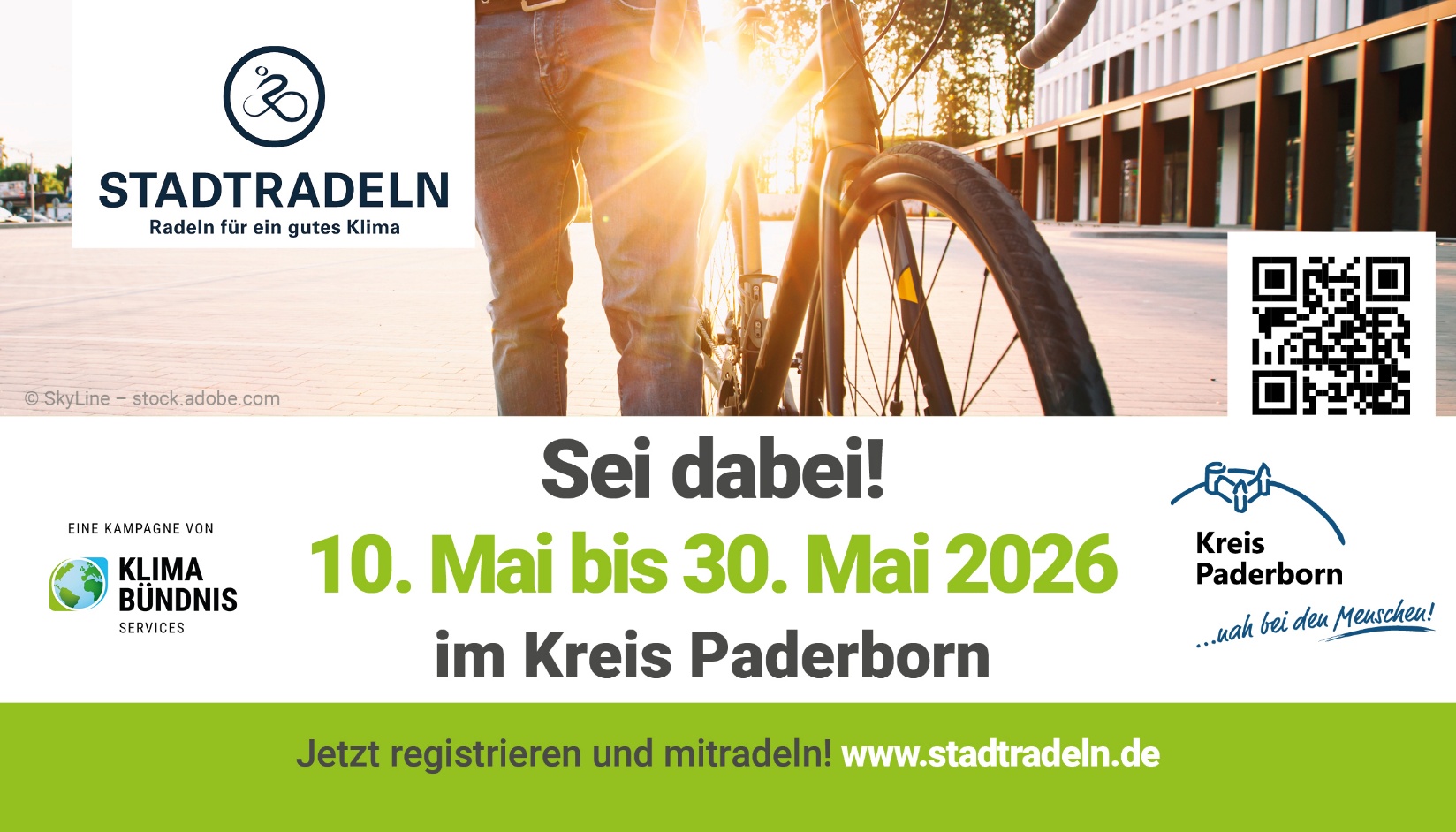 Safe the date - Stadtradeln im Team 