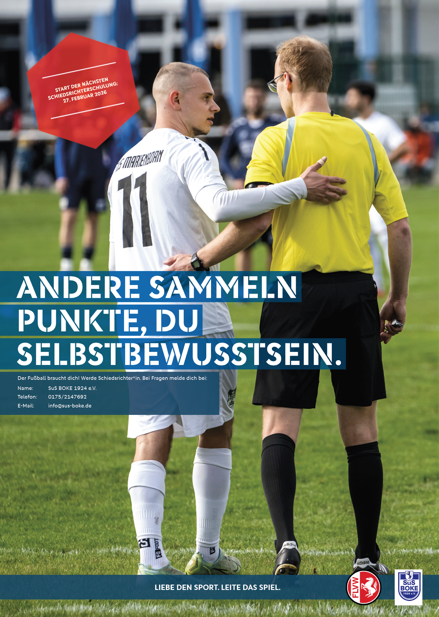 Schiedsrichter gesucht - Neuer Lehrgang startet am 27. Februar