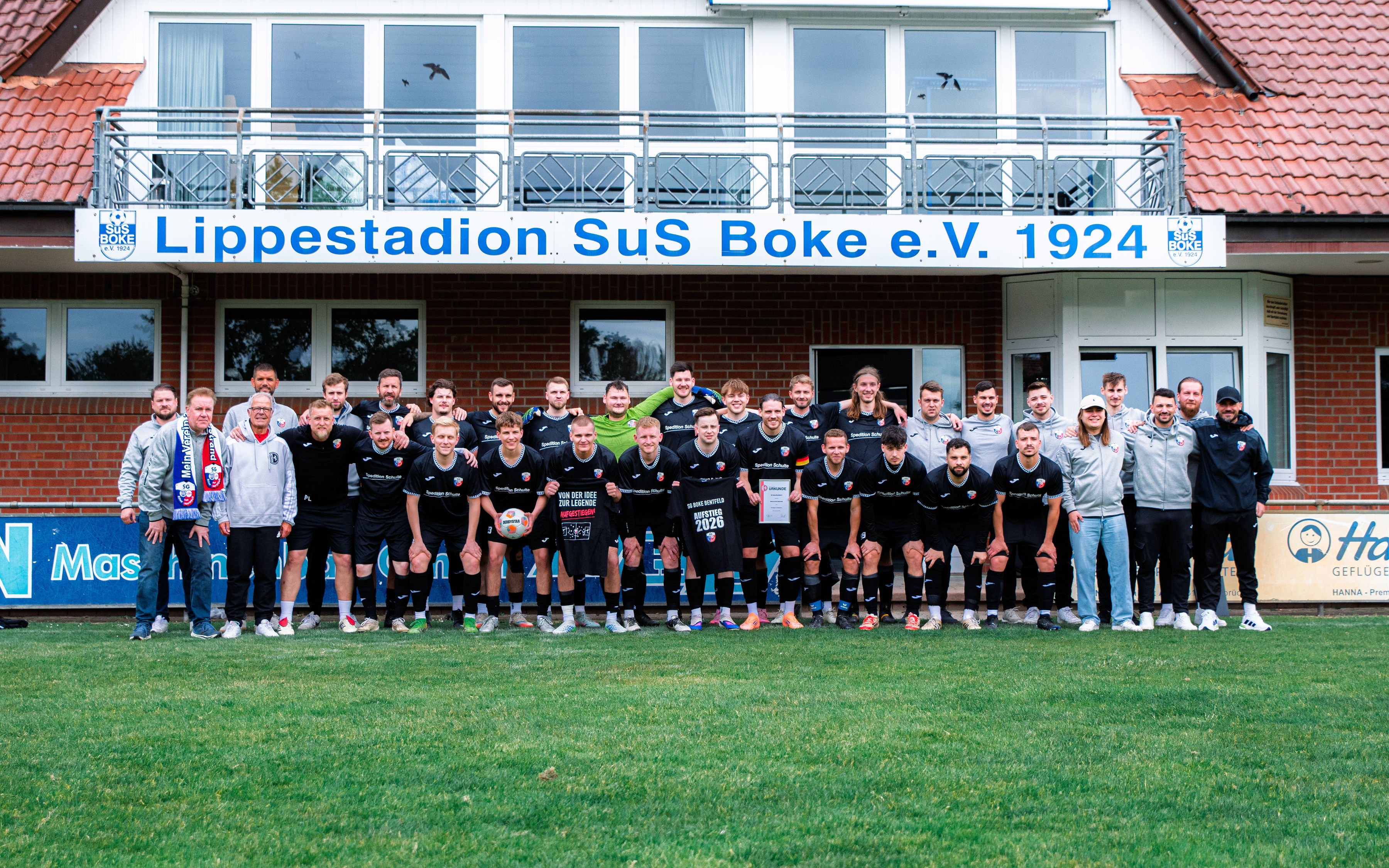 FLVW Paderborn ehrt C-Liga Meister SG Boke/Bentfeld II
